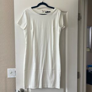 Banana Republic Off White Classic Dress